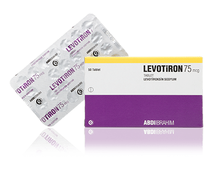 LEVOTIRON 75 mg 50 tabletek abdi