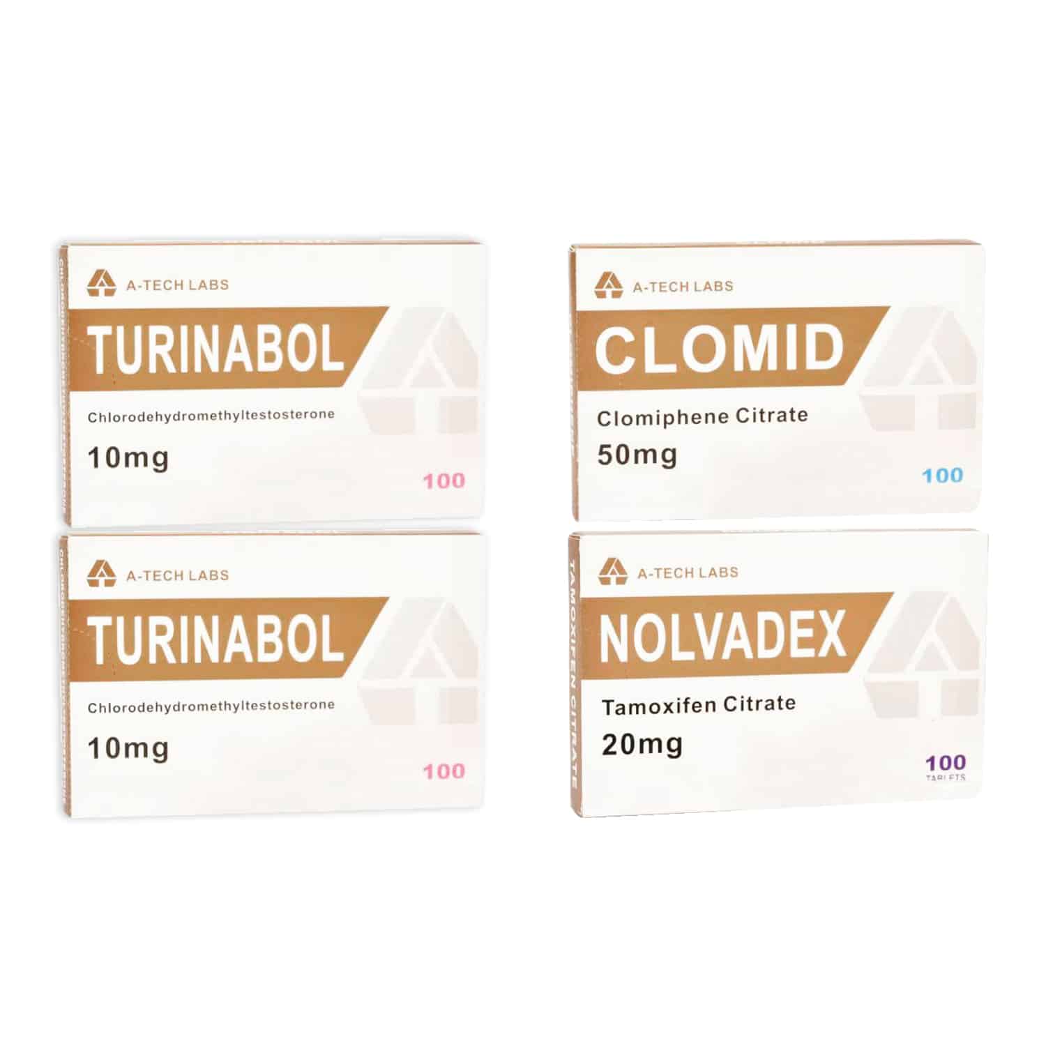 PAKOWANIE LEAN MUSCLE POZIOM I DOUSTNA OCHRONA TURINABOLU PCT 6 TYGODNI A Tech
