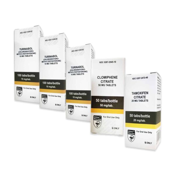 PACK LEAN MUSCLE LEVEL II (DOUSTNY) TURINABOL + PCT (8 TYGODNI) Hilma