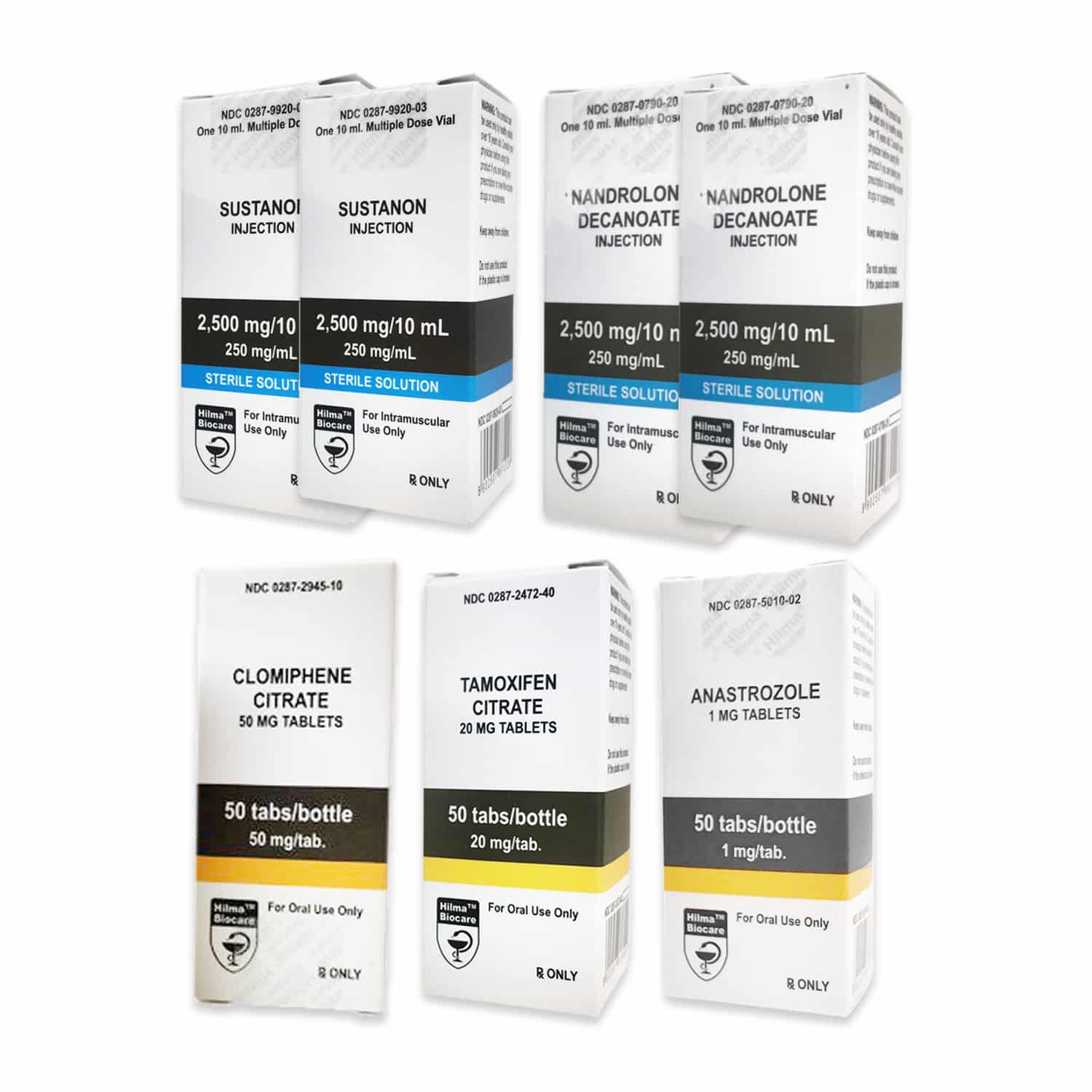 PACK MASS POZIOM II WSTRZYKIWANIE SUSTANON DECA PCT 8 TYGODNI Hilma