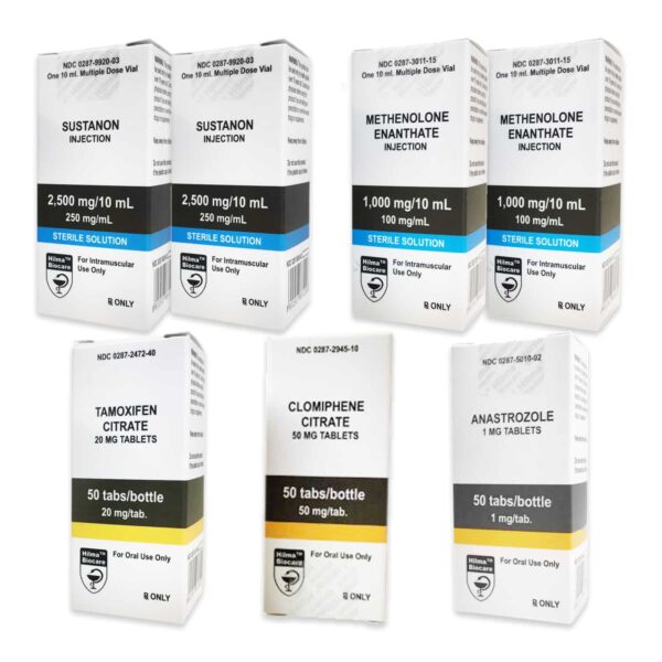 PACK MUSCLE SEC LEVEL II (WSTRZYKNIĘCIE) HILMA SUSTANON + PRIMOBOLAN + PCT (8 TYGODNI)