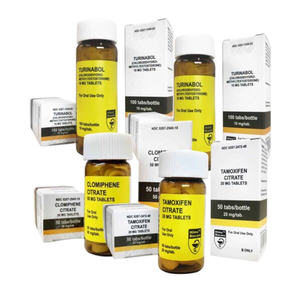 SUCHY PAKIET MIĘŚNIOWY (DOUSTNY) HILMA TURINABOL + PCT