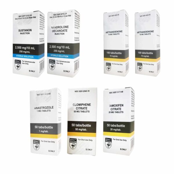 Pakiet Mass Gain (INJECT) SUSTANON + DECA + DIANABOL (8 tygodni) Hilma