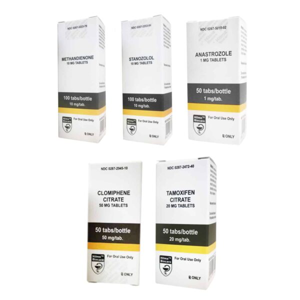 Hilma Lean Muscle Gain Pack: sterydy doustne Dianabol + Winstrol (4 tygodnie)