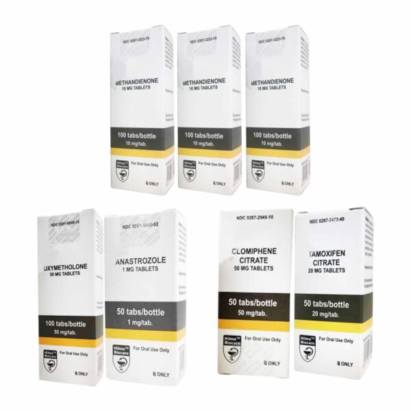 Ultimate Mass Gain Pack Dianabol + Anadrol sterydy doustne (8 tygodni) Hilma