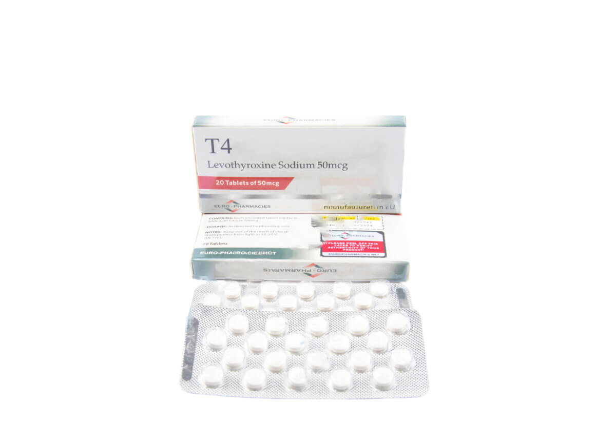 Blister euro T4 50 mg