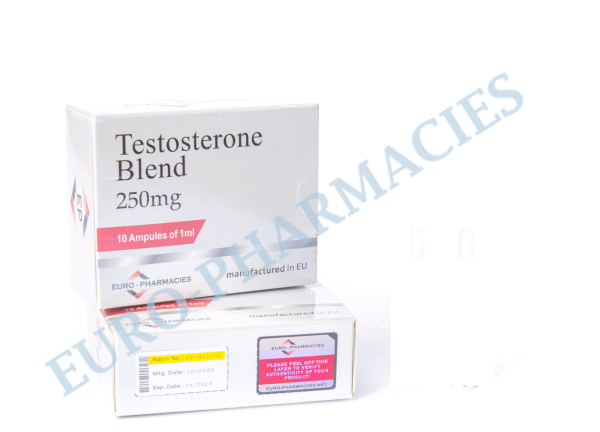 MIESZANKA TESTOSTERONU 250 mg euro amp