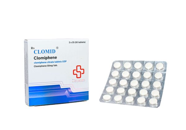 Clomid 2 x 25 mg (50 tabletek) 50 mg