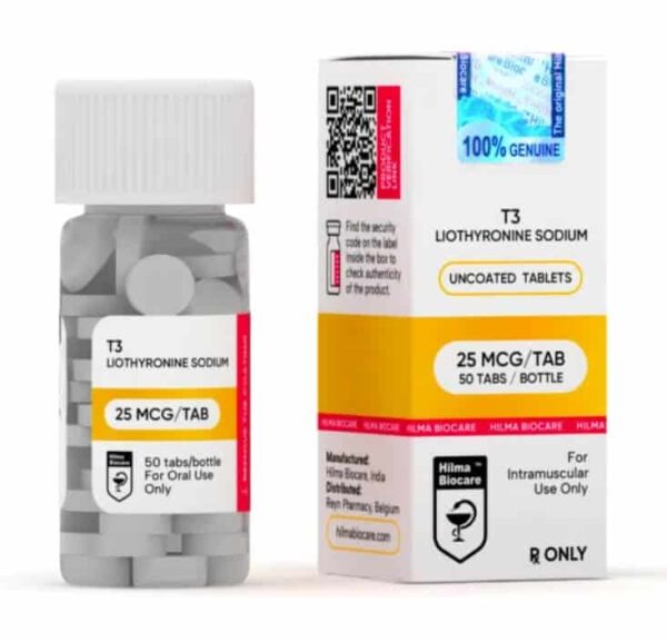 t3 25mcg 50tabs hilma