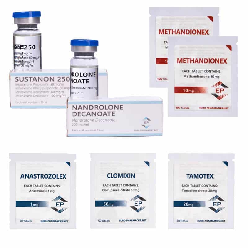 Pakiet Mass Gain (INJECT) SUSTANON + DECA + DIANABOL (8 tygodni) Apteki Euro