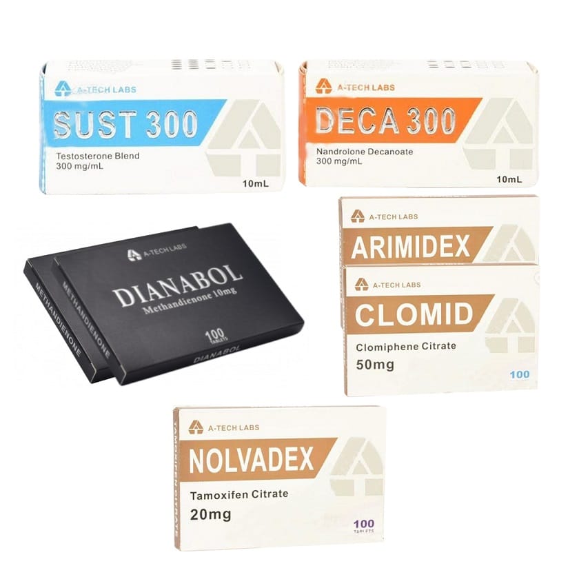 OPAKOWANIE 2GETMASS CYKL NA MASĘ SUSTANON DECA DURABOLIN DIANABOL A Tech Labs