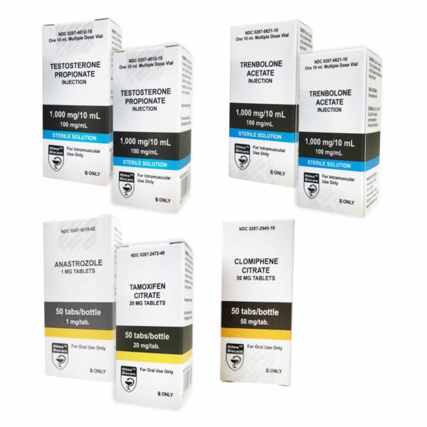 Zestaw Hilma Lean Muscle Gain: propionian testosteronu + octan trenbergolonu + PCT (6 tygodni)