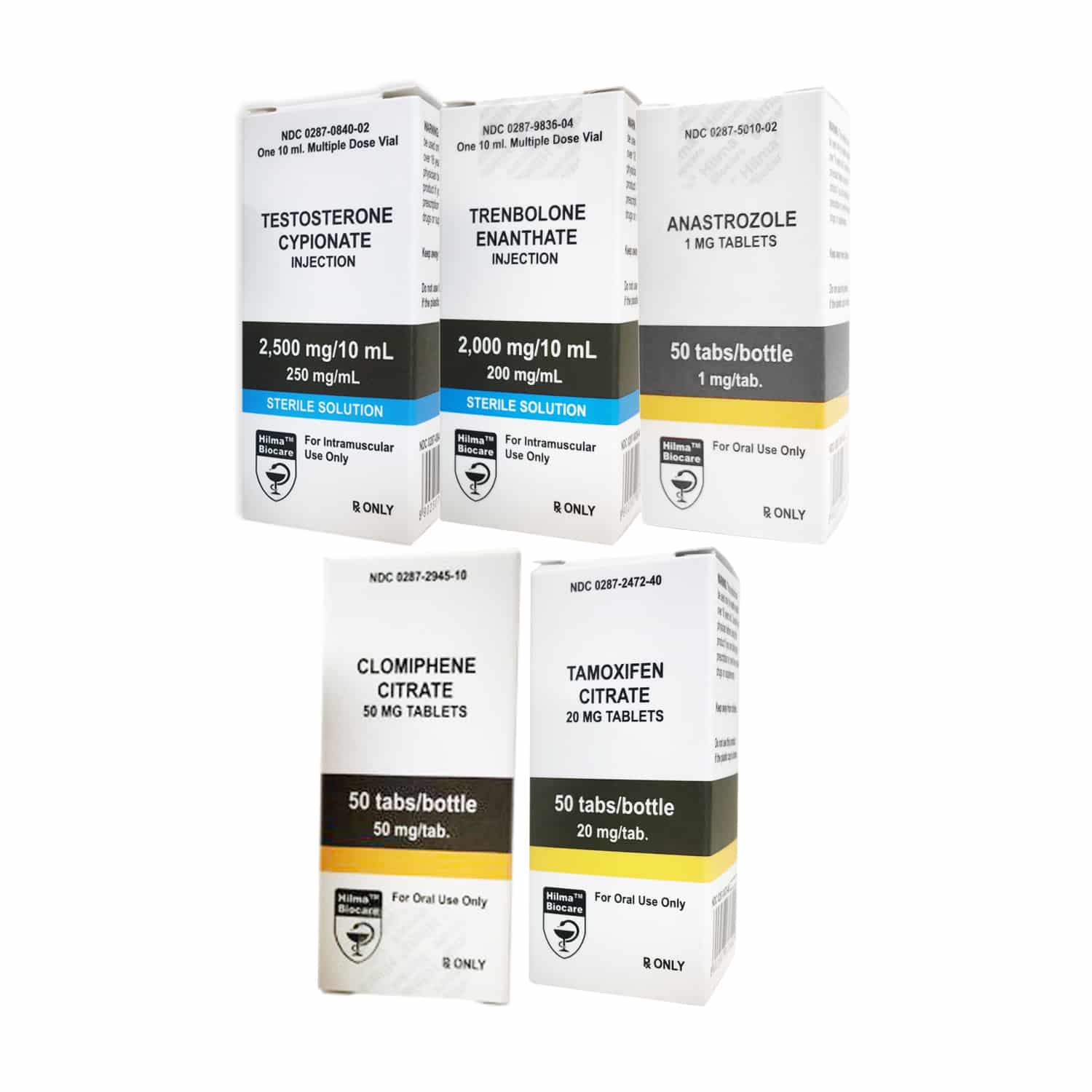 Pakiet Hilma Lean Muscle Gain: Testosteron Cypionate + Trenbolon Enanthate (10 tygodni)