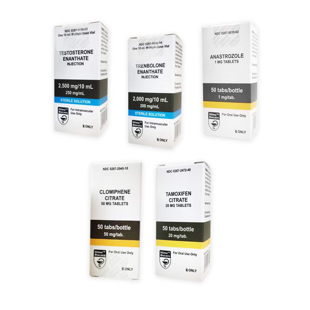 Pakiet Hilma Lean Muscle Gain: Testosteron Enanthate + Trenbolon Enanthate (10 tygodni)