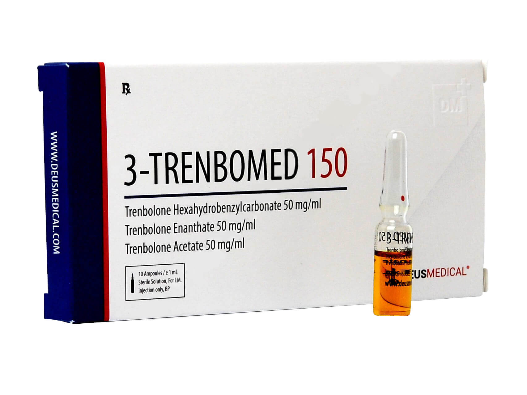 DEUSMEDICAL 3 TRENBOMED 150 FRONTAMP PRZÓD