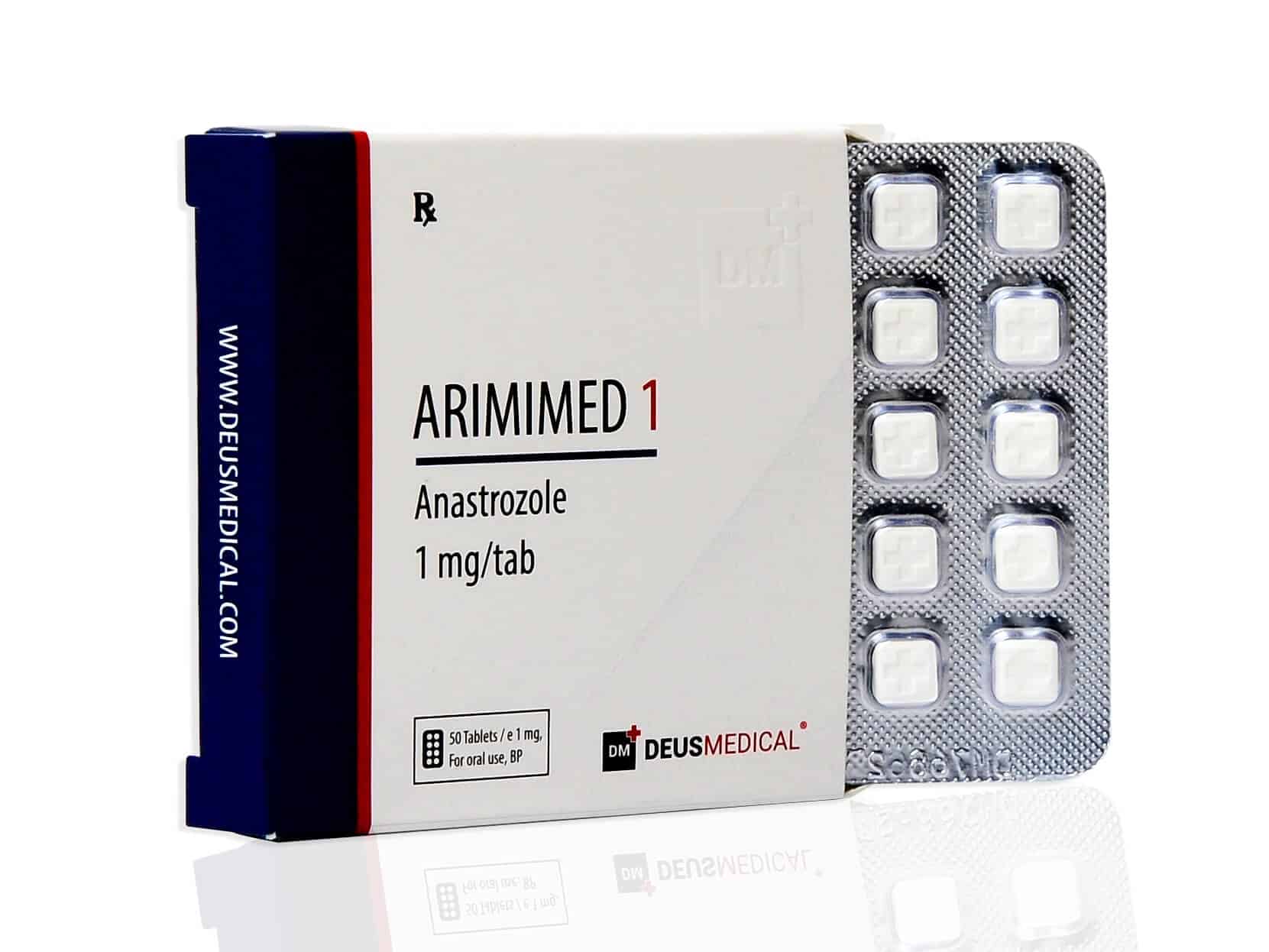 DEUSMEDICAL ARIMIMED 1 PRZÓD+BLISTER