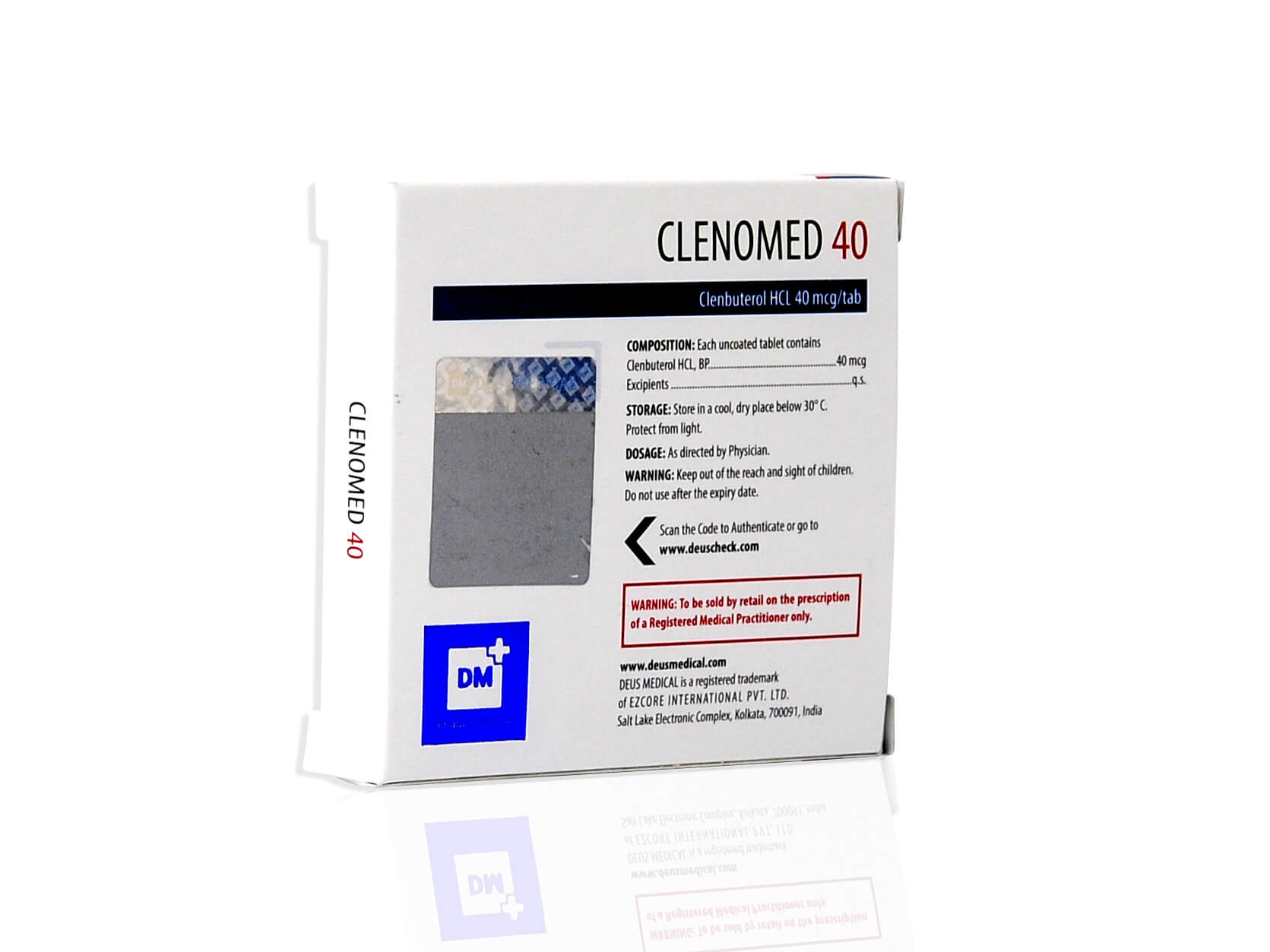 DEUSMEDICAL CLENOMED 40 PLECY