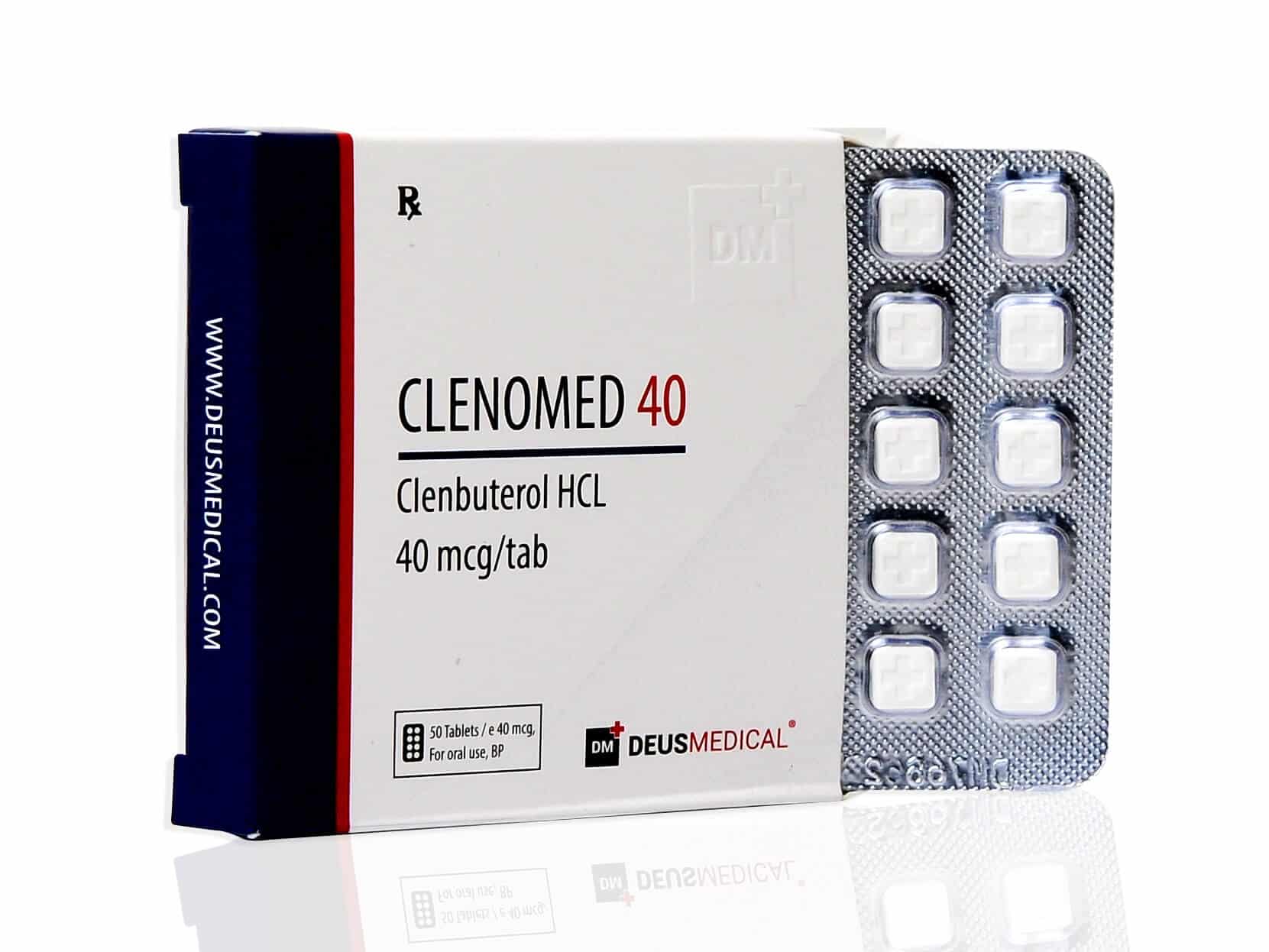 DEUSMEDICAL CLEOMED 40 PRZÓD+BLISTER