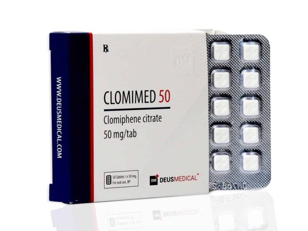 DEUSMEDICAL CLOMIMED 50 PRZÓD+BLISTER