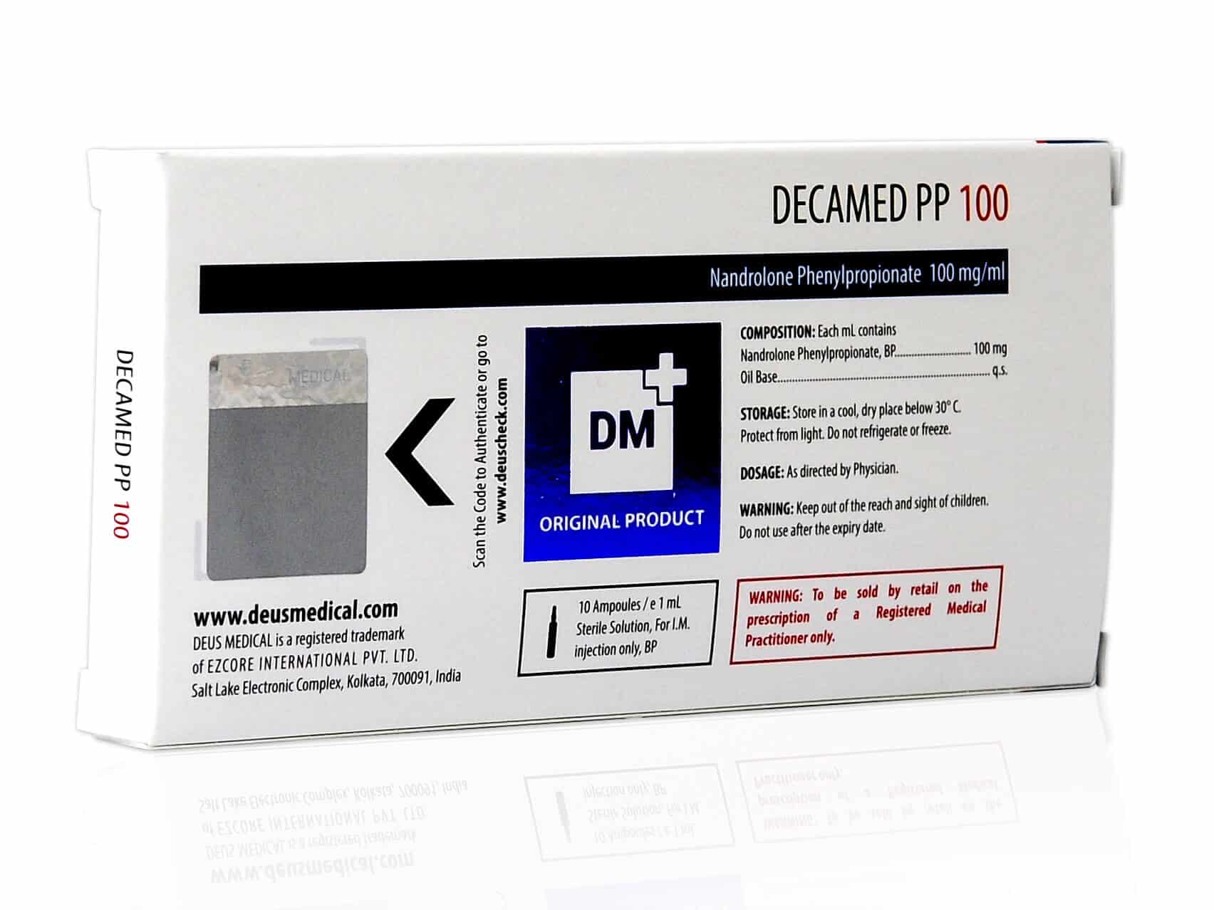 DEUSMEDICAL DECAMED PP 100 TYŁ