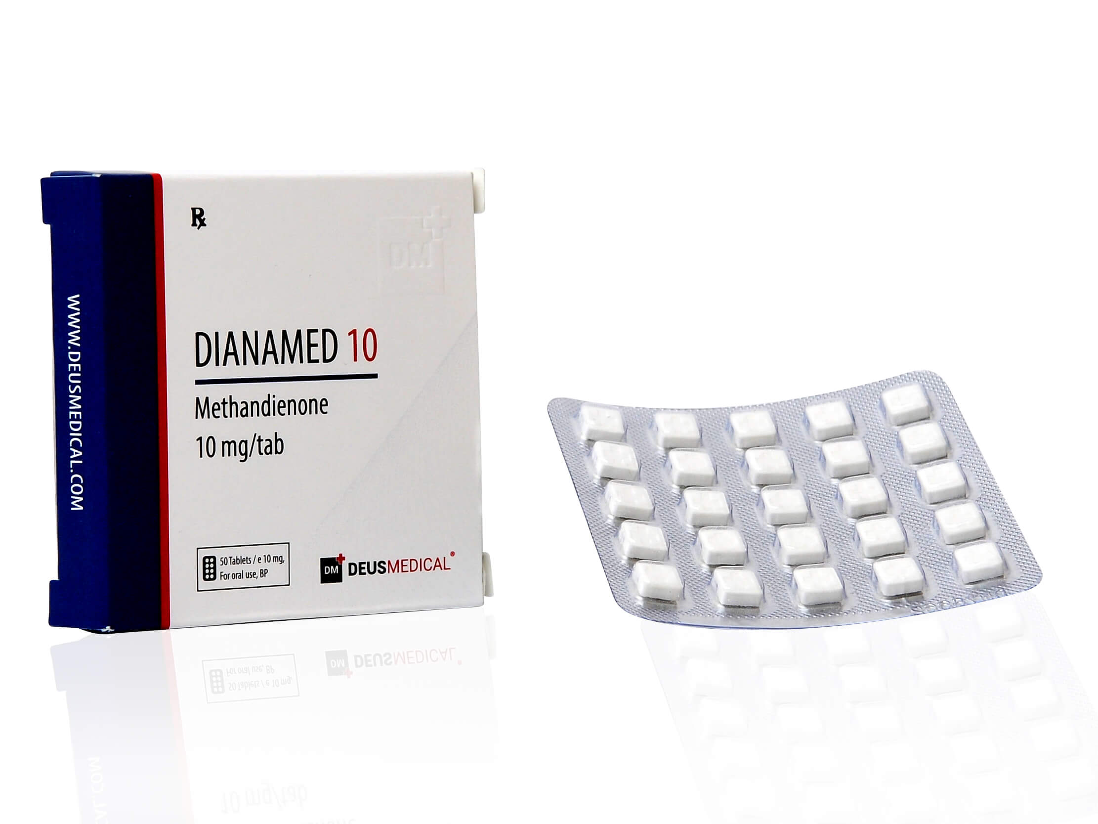 DEUSMEDICAL DIANAMED 10 PRZÓD+BLISTER2