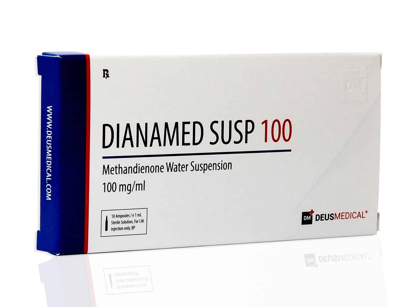 DEUSMEDICAL DIANAMED SUSP 100 PRZÓD
