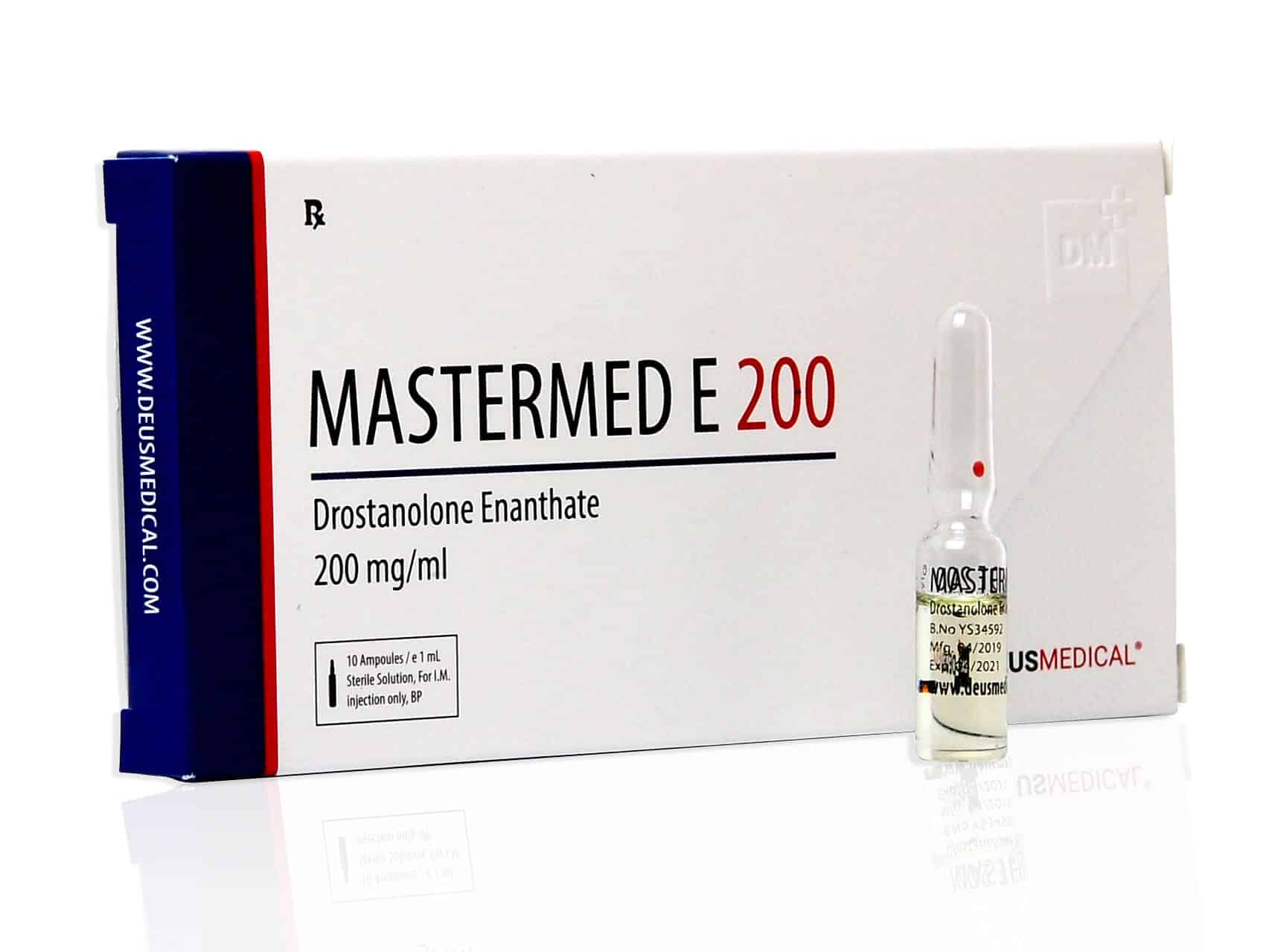 DEUSMEDICAL MASTERMED E 200 PRZÓD + AMP PRZÓD
