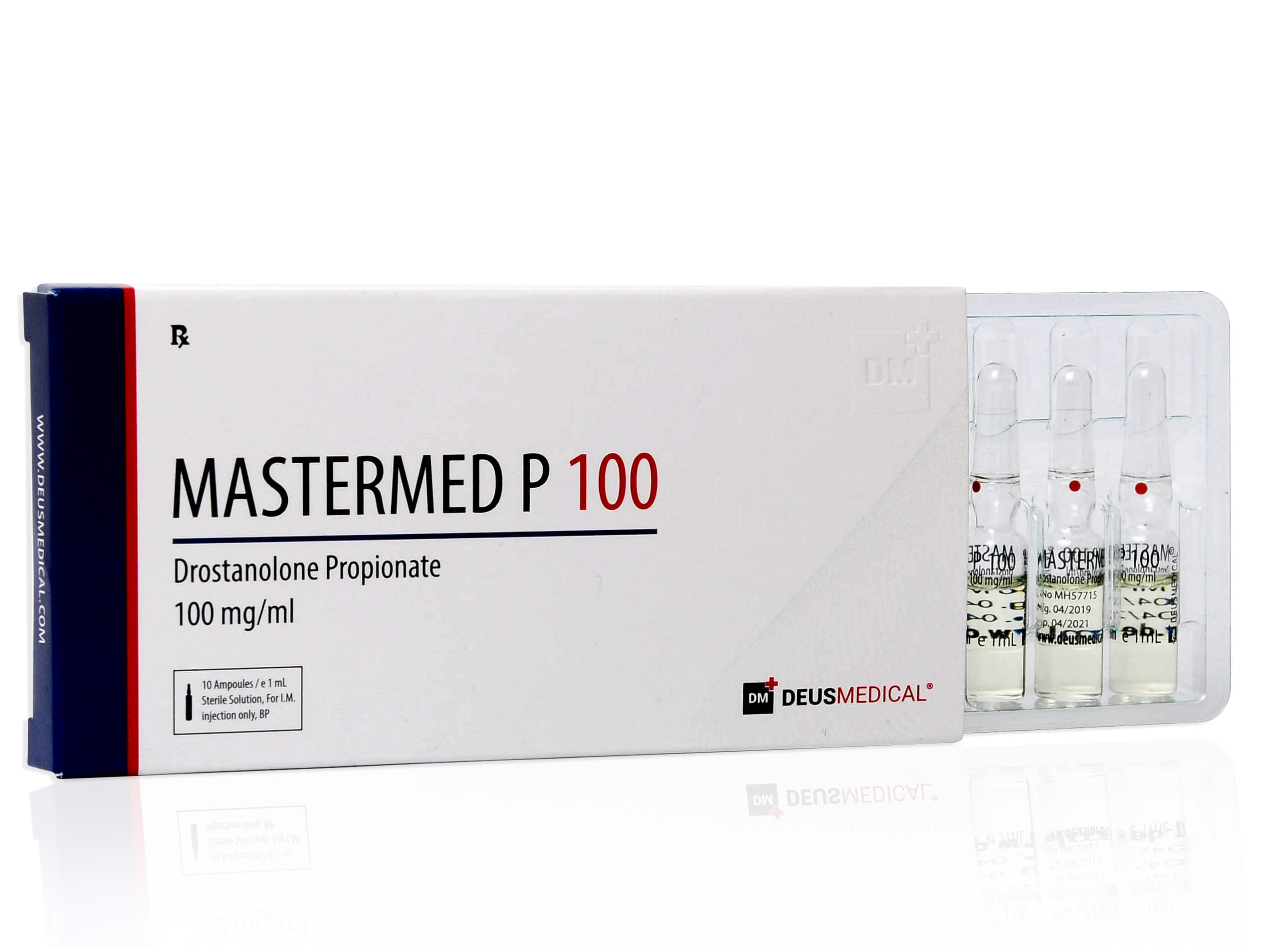 DEUSMEDICAL MASTERMED P 100 PRZÓD+3AMP