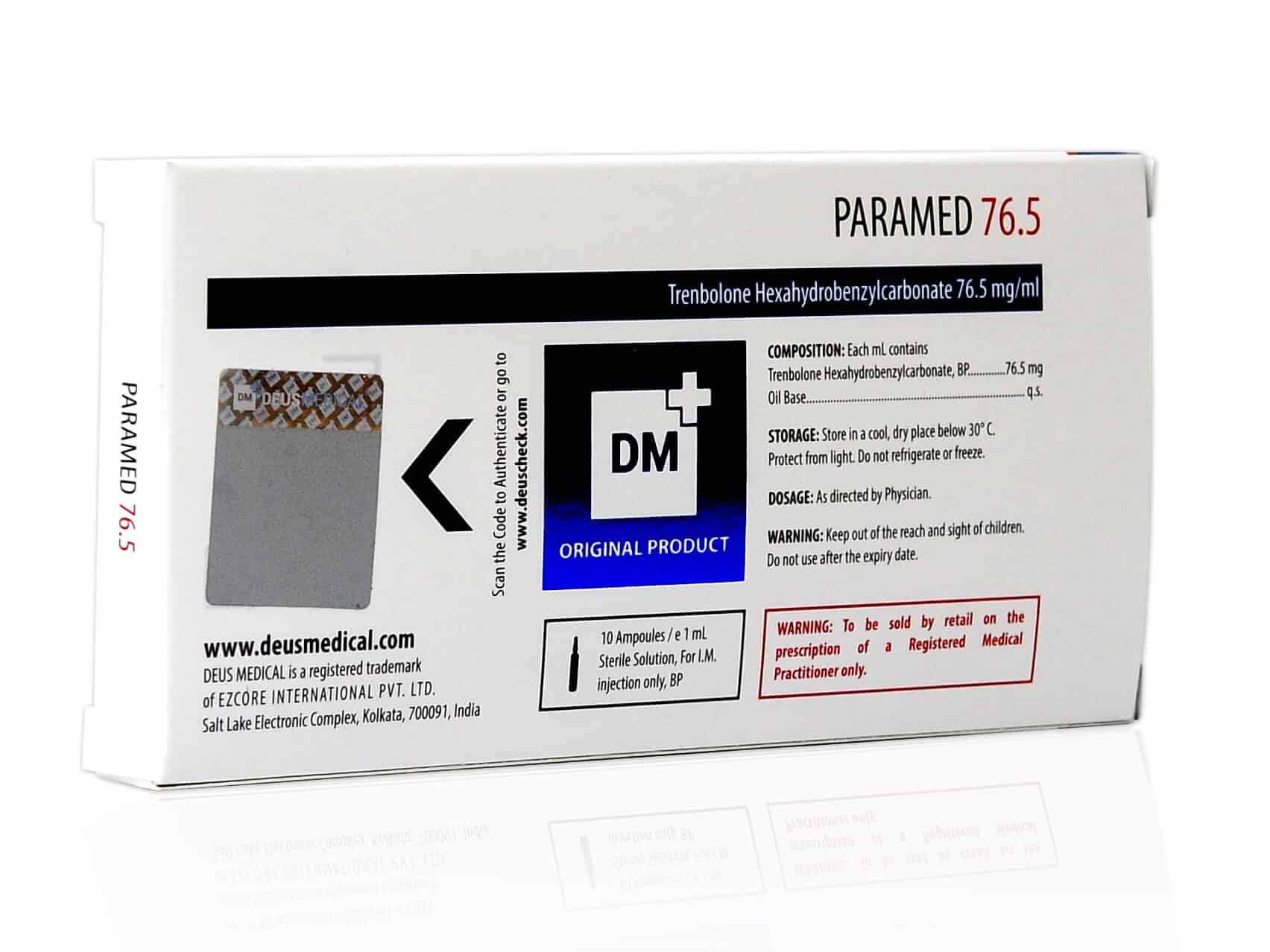 DEUSMEDICAL PARAMED 76,5 PLECY