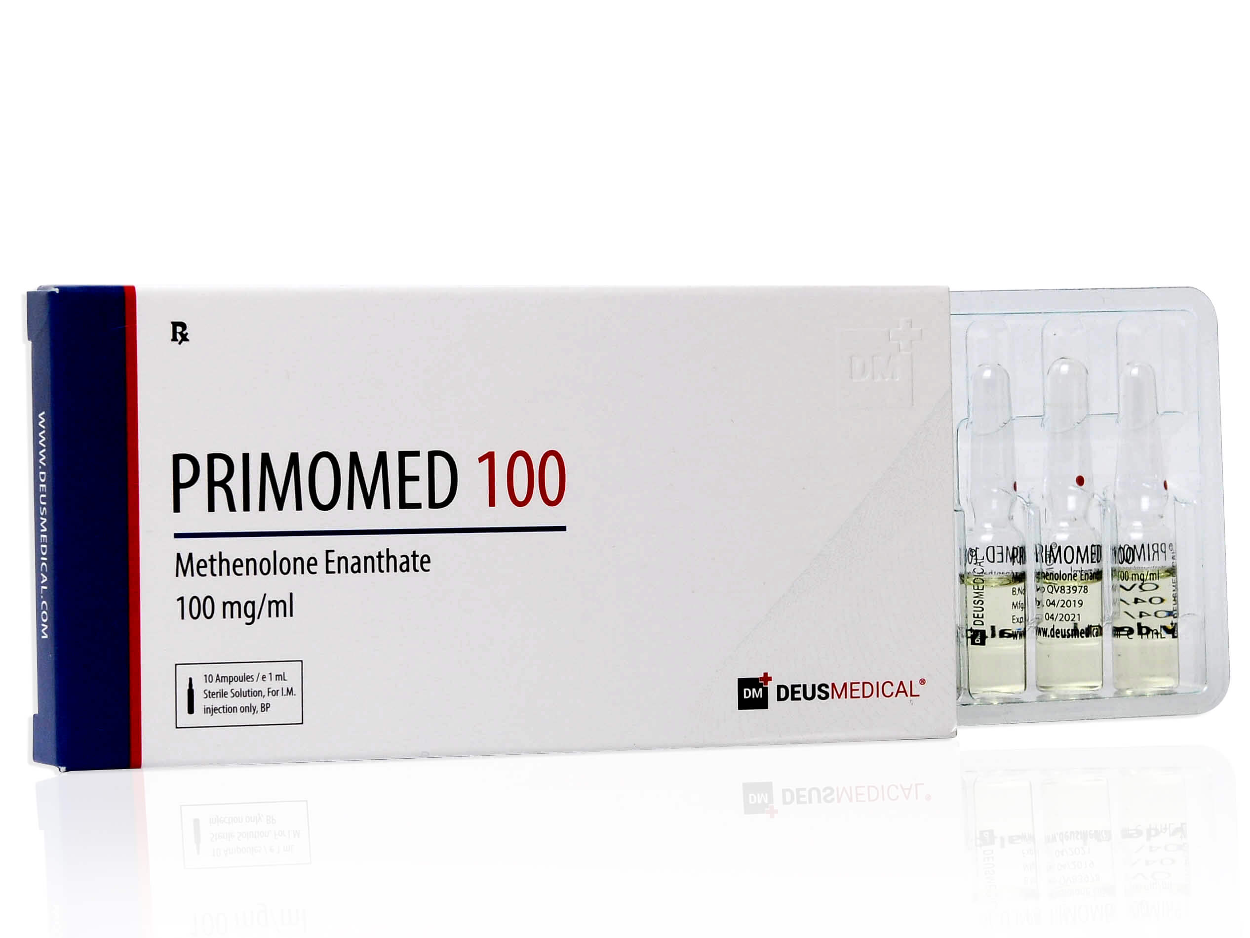 DEUSMEDICAL PRIMOMED 100 PRZÓD+3AMP