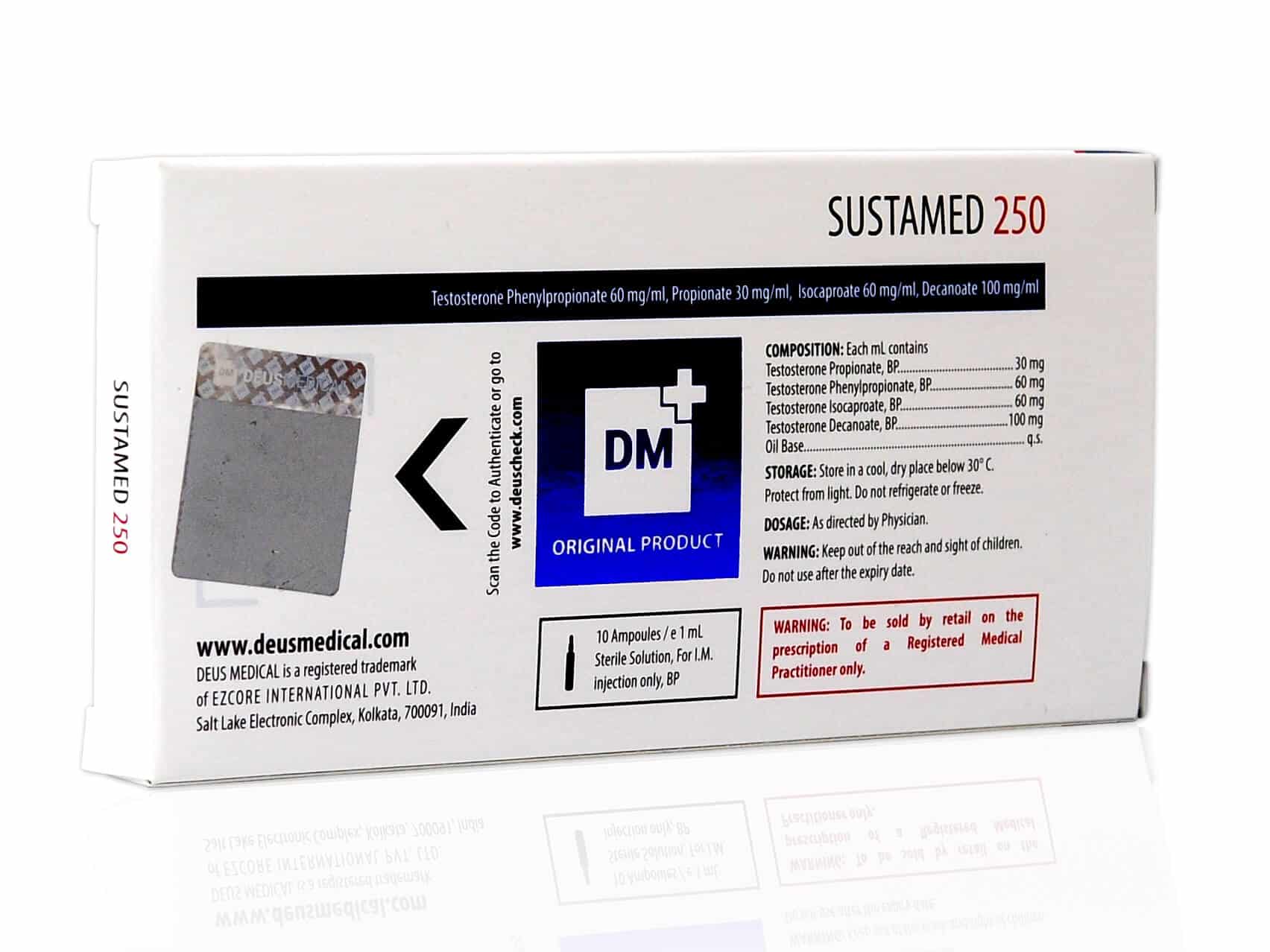 DEUSMEDICAL SUSTAMED 250 Z TYŁU
