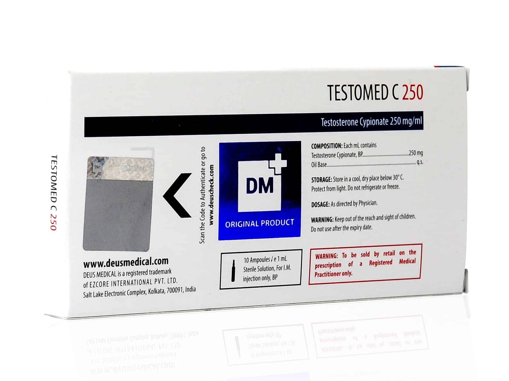 DEUSMEDICAL TESTOMED C 250 TYŁ