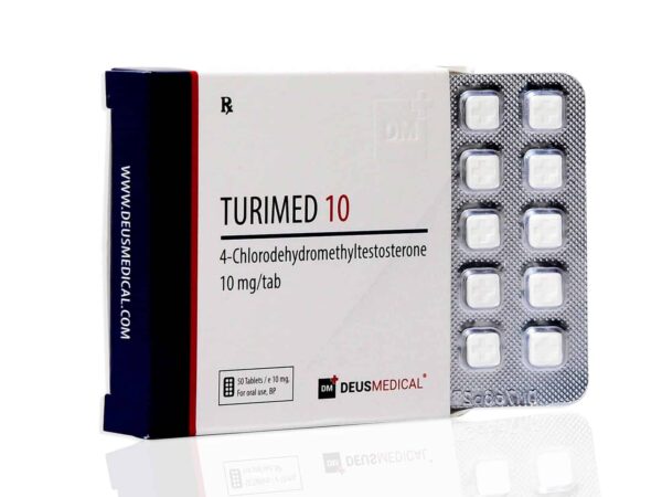 DEUSMEDICAL TURIMED 10 PRZÓD+BLISTER