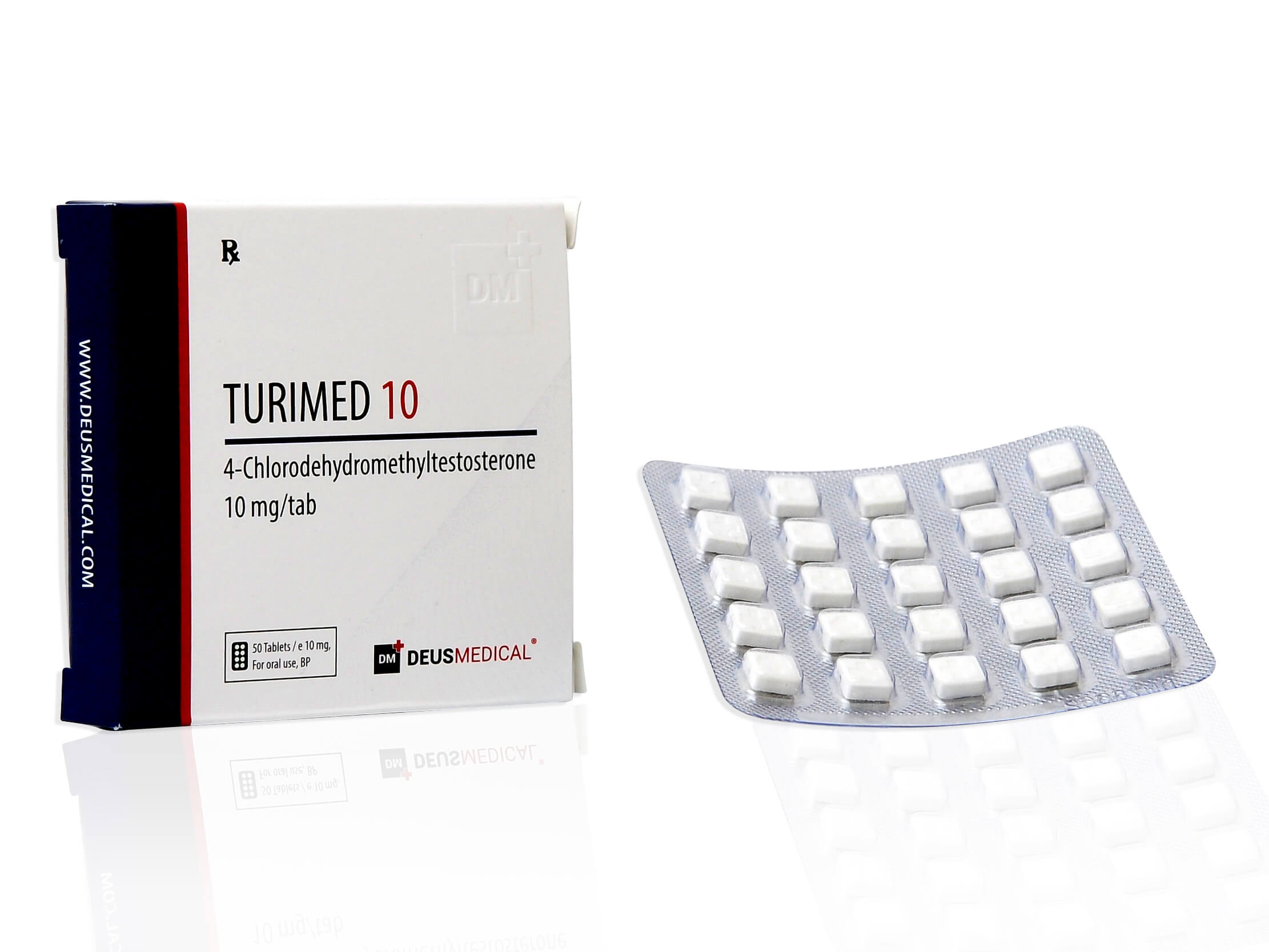 DEUSMEDICAL TURIMED 10 PRZÓD+BLISTER2