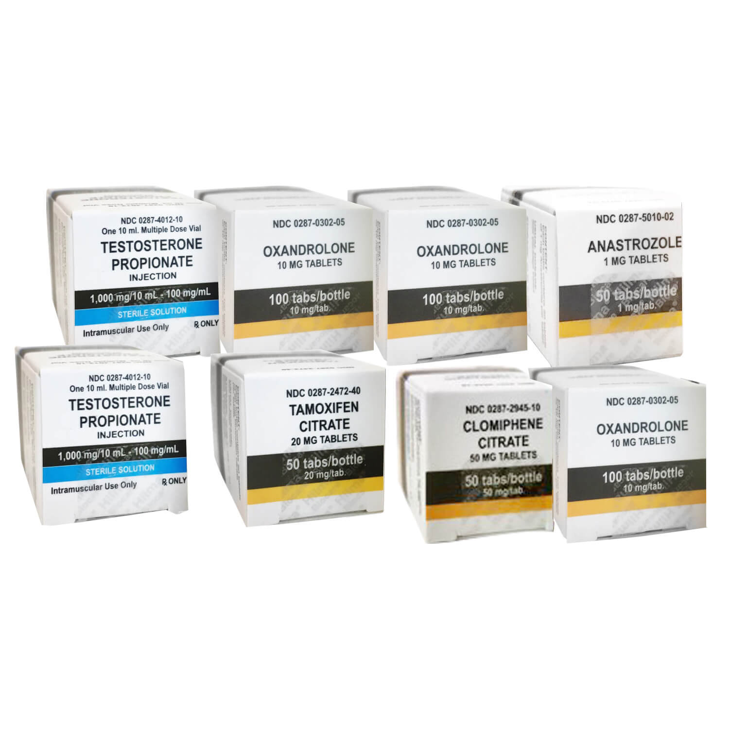 Pakiet Strength PTO Anavar Test P 6 tygodni Hilma