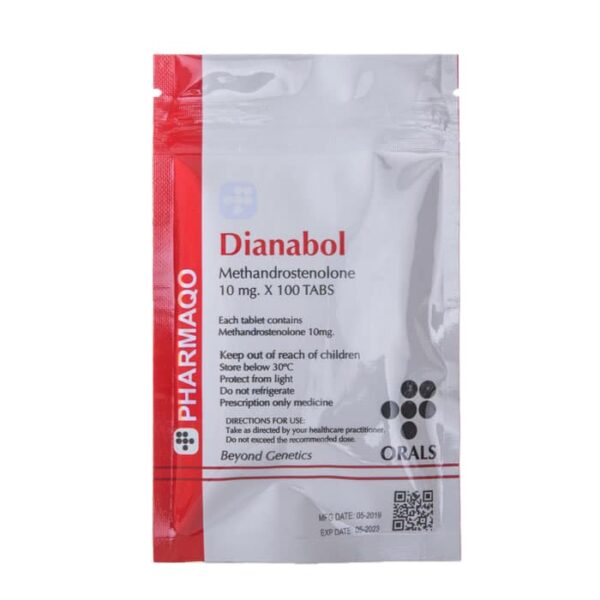 Dianabol 10mg x 100 Methandrostenolone 10mg tabl. 100 tabletek Pharmaqo Labs 40€