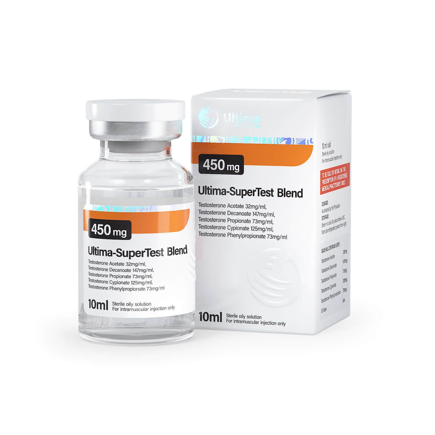 ultima supertest 450 10 ml x 450 mg ml