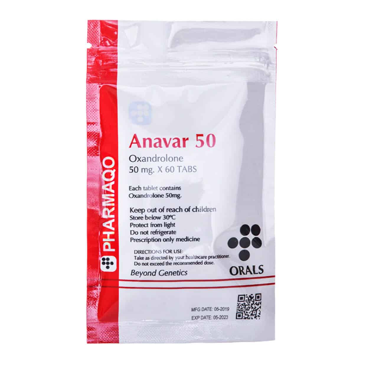 Anavar 50 mg x 60 tabletek oksandrolonu 50 mg 60 tabletek Pharmaqo Labs