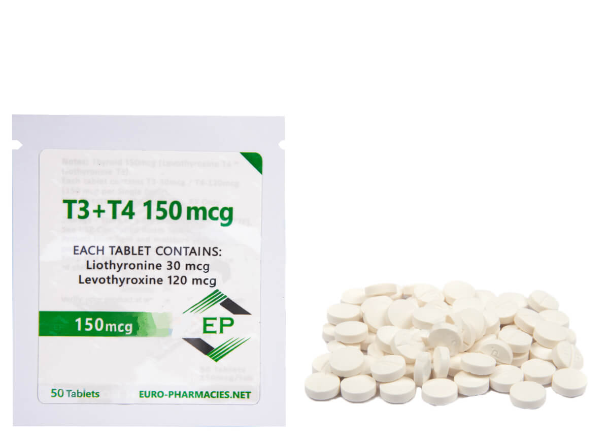 T3T4 BIAŁY 150mcg
