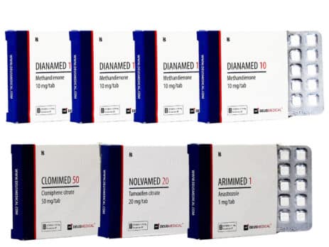 2 opakowania doustne na 6 tygodni Dianabol Protection PCT Deus Medical 463×348