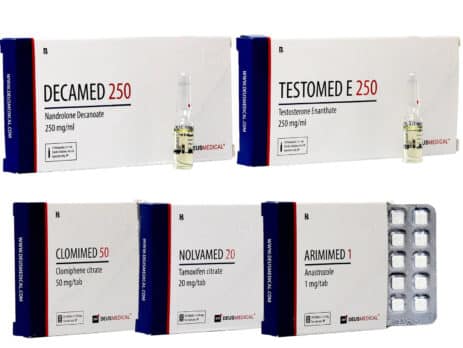 4 opakowanie Mass Gain INJECT Enanthate 250 DECA na 8 tygodni Deus Medical 463×348