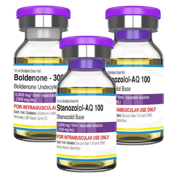 Pakiet wytrzymałościowy Boldenone Winstrol Sterydy wstrzykiwalne Pharmaqo Labs 600×600