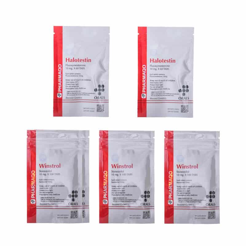 Halotestin Winstrol Endurance Pack doustne sterydy Pharmaqo Labs