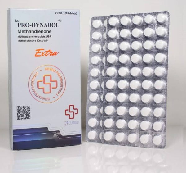 Pro Dynabol Dianabol 20MG 100tab Beligas (międzynarodowy)