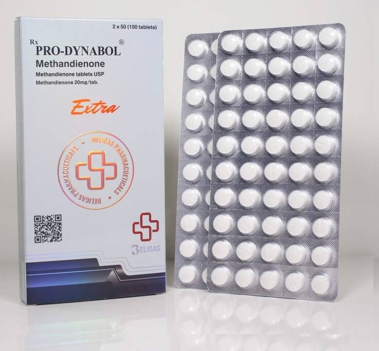 Pro Dynabol Dianabol 20MG 100tab Beligas (międzynarodowy)