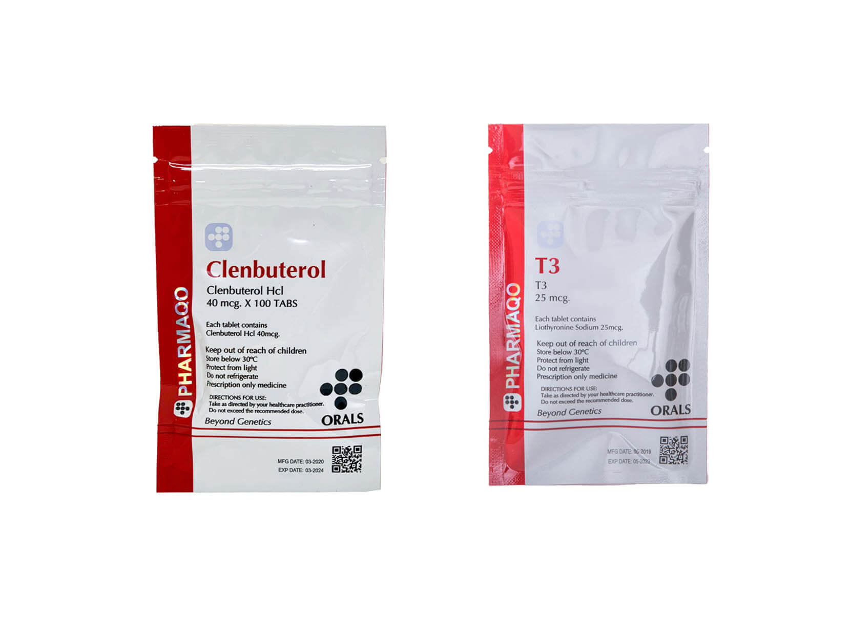 Zestaw na odchudzanie dla kobiet Pharmaqo Labs CLENBUTEROL T3 8 tygodni
