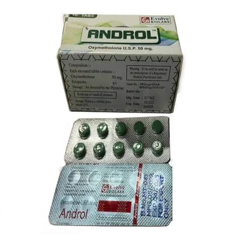 Anadrol 50 mg (10 tabletek) Evolve Biolabs