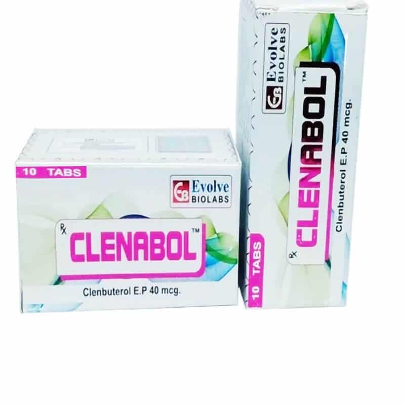Clenbuterol 40mcg (10 tabletek) Evolve Biolabs