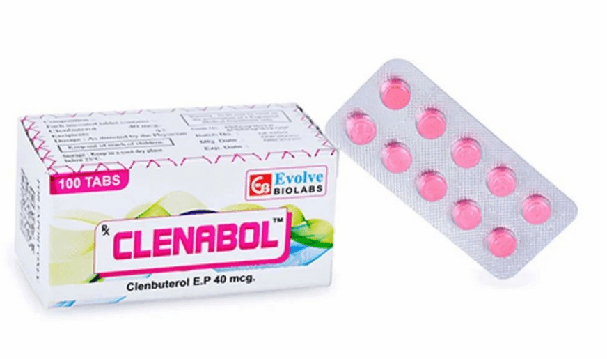 Clenbuterol 40mcg (100 tabletek) - Evolve Biolabs
