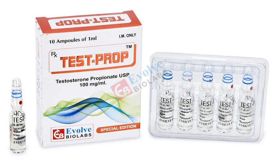 Propionian testosteronu 100 mg/ml (10 ampułek po 1 ml) – Evolve Biolabs